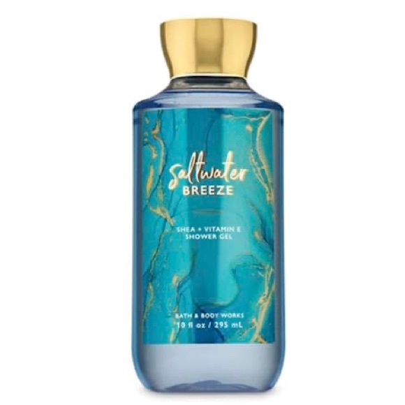 Bath & Body Works Other - 4/$20 Bath & Body Saltwater Shea & Vitamin E Shower Gel 295ml New